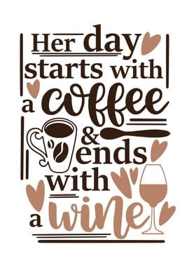 Starts with coffee