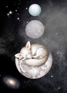 Dreaming Polar Fox