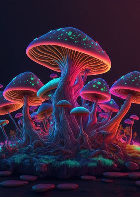 Psychedelic Mushrooms 