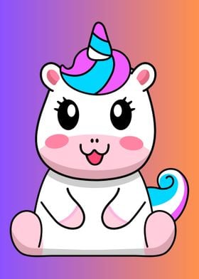 Cute Baby Unicorn