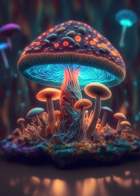 Psychedelic Mushrooms 