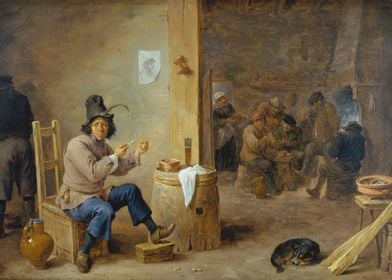 Smoker at an Inn 