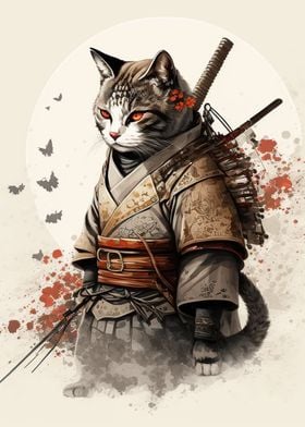 Samurai Cat 