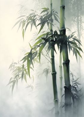 Green Zen Bamboo Paradise