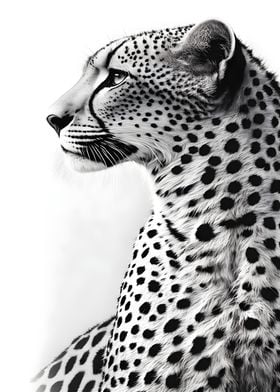 Sleek and Simple Cheetah