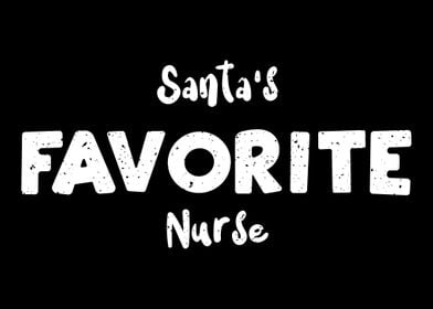 Santas Favorite Nurse