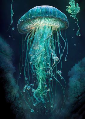 Jellyfish Mythical realm