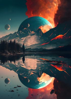 reflection in planets