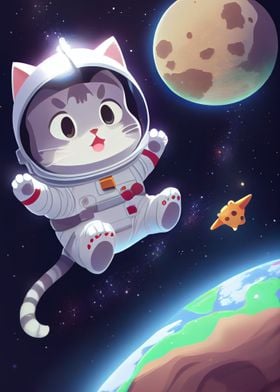 The first meow in space