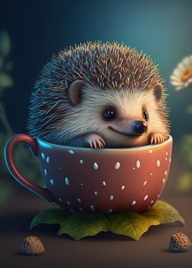 Hedgehog Cute Animal 