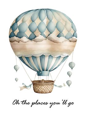 Blue Air Balloon