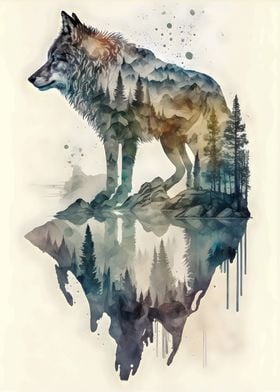 WOLF ABSTRACT