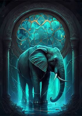 Elephant Mythical world