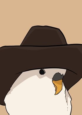 cowboy  bird