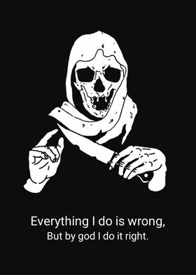 skull quote 