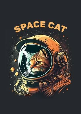 Space Cat Vintage