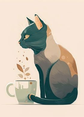Coffee Cat 3