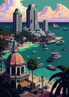 Pattaya Pixel Art