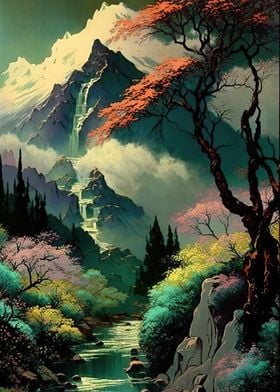 Japanese landscape