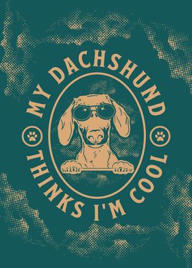 Dachshund Dog Lovers Retro