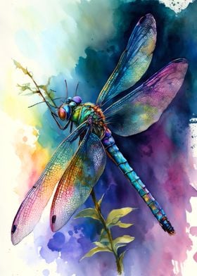 Dragonfly Insect Painting