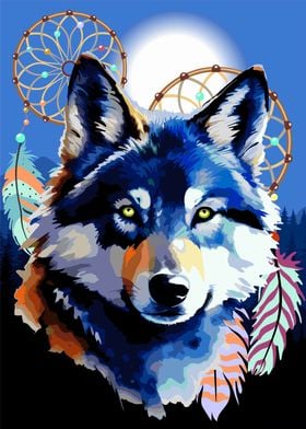 Wolf Native Animal Spirit