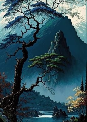 Japanese landscape