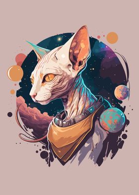 sphynx cat Galaxy