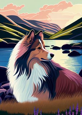 Shetland Sheepdog Nature S