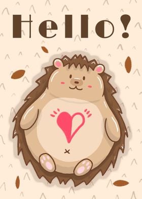 Cute Hedgehog 