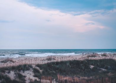 Cloudy Day on the Beach