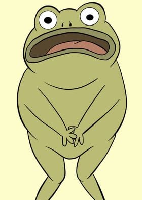 cartoon frog