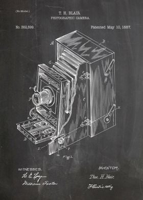 Photographic camera patent