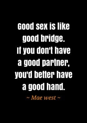 quote Mae west 