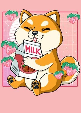 Kawaii Shiba Inu Dog