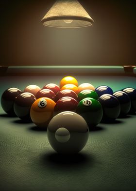 Billiards balls 