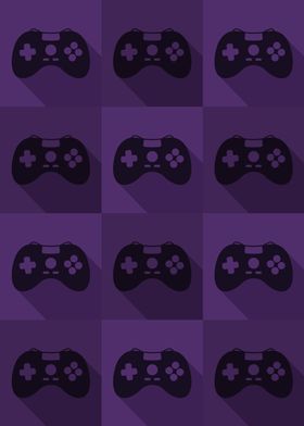 Gamer Controllers Purple