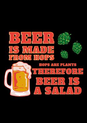 Beer is Salad