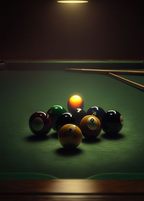 Pôster Snooker Sinuca Caçapa Esporte Bola 8 Placa Decor A1