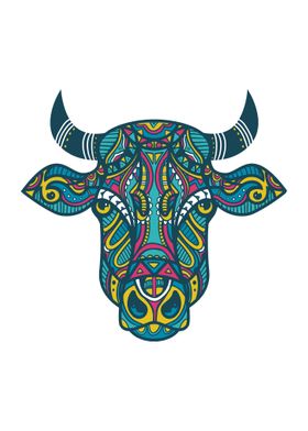 Mandala Bull