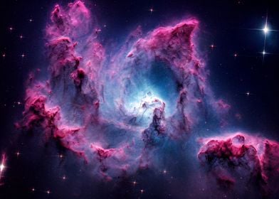 Colorful nebula