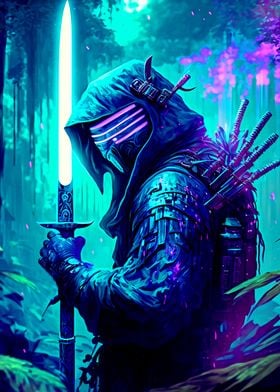 Cyberpunk Warrior