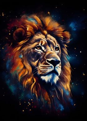 Lion Animal Galaxy