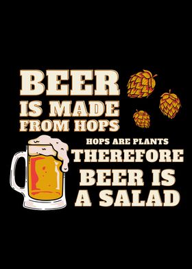 Beer is Salad