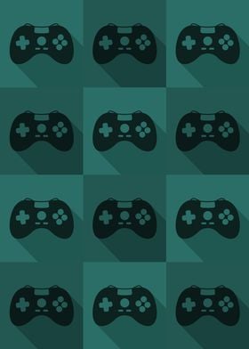 Gamer Controllers Teal