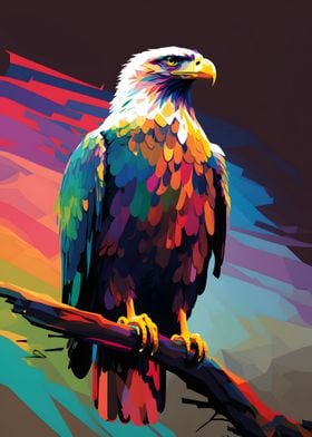 Eagle Pop Art