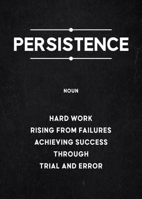 persistence definition