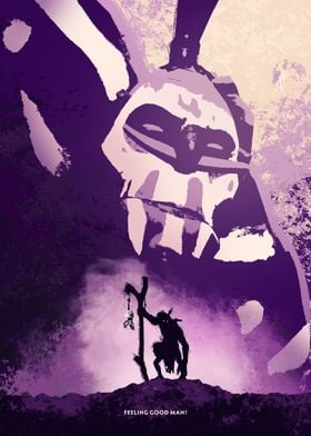 Meepo Purple' Poster, picture, metal print, paint by Dota2