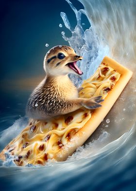 DUCKLING SURFING