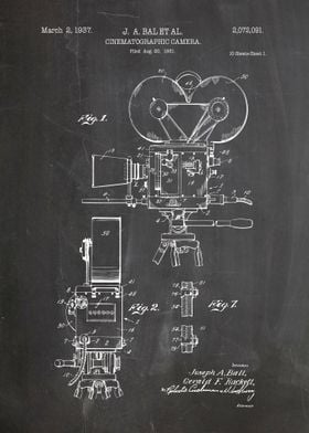 Cinematographic camera